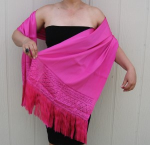 Hand woven Mexican Rebozo