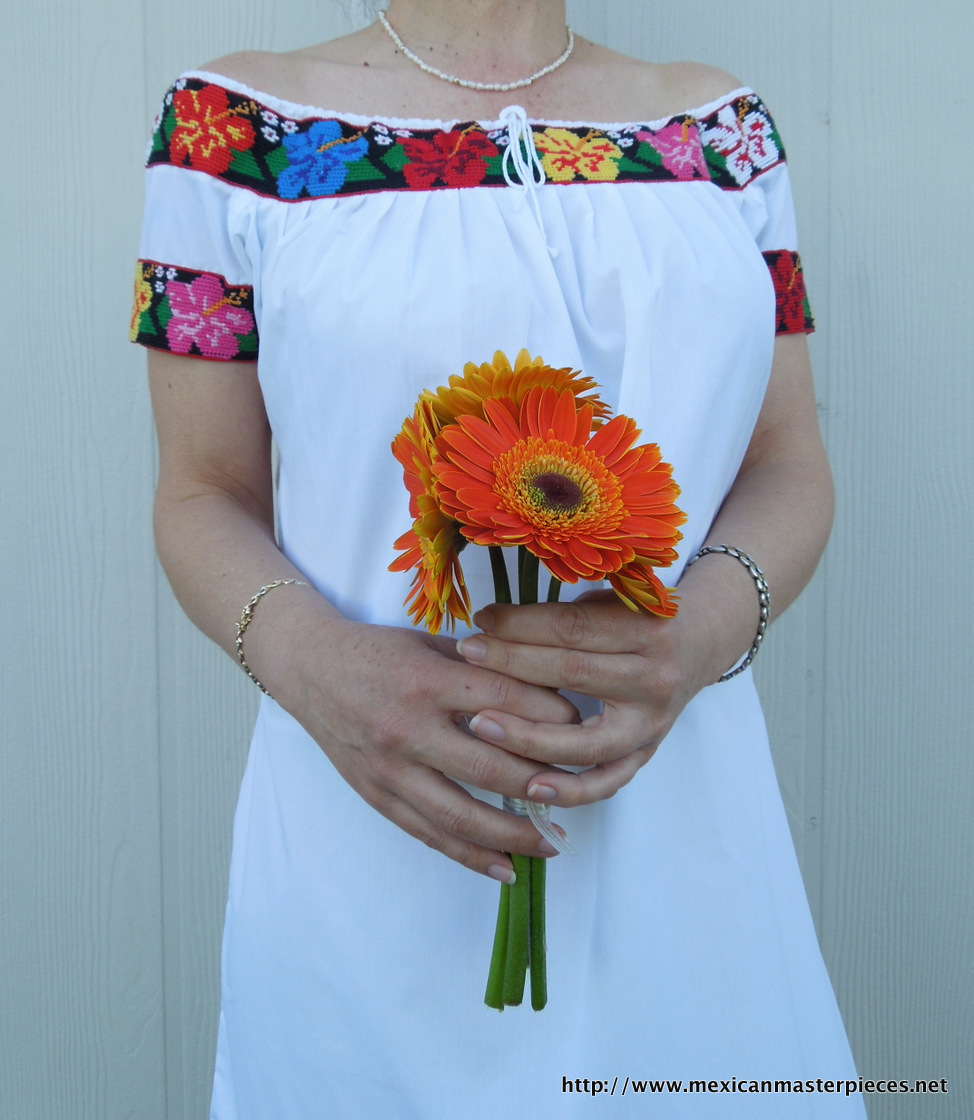 Mexican Dress Tulipanes
